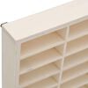 vidaXL Vitrina de madera para coleccionistas con 80 compartimentos 80x4,5x40,5 cm