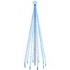 vidaXL &Aacute;rbol de Navidad con pincho 310 LED azul 300 cm