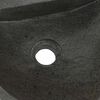 vidaXL Lavabo montado en la pared Gris 37 x 30 x 12 cm Piedra de r&iacute;o