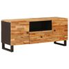 vidaXL Mueble de TV Marr&oacute;n 105 x 33 x 46 cm Madera de mango maciza