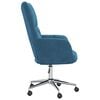 vidaXL Sillón de relax de terciopelo azul