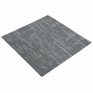 vidaXL Azulejo de alfombra Gris Hormig&oacute;n 50 x 50 cm 4 uds. PP y Bet&uacute;n