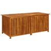 vidaXL Caja de almacenaje de jard&iacute;n madera maciza acacia 175x80x75 cm