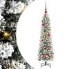 vidaXL &Aacute;rbol de Navidad artificial Blanco 120 cm PVC, Metal y Pl&aacute;stico