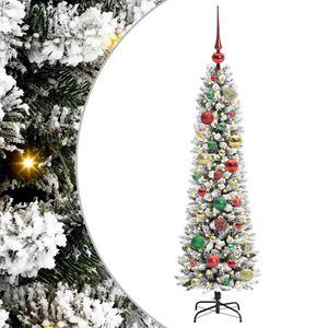 vidaXL &Aacute;rbol de Navidad artificial Blanco 120 cm PVC, Metal y Pl&aacute;stico