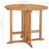 vidaXL Set de comedor de jard&iacute;n plegable 5 pzas madera maciza de teca