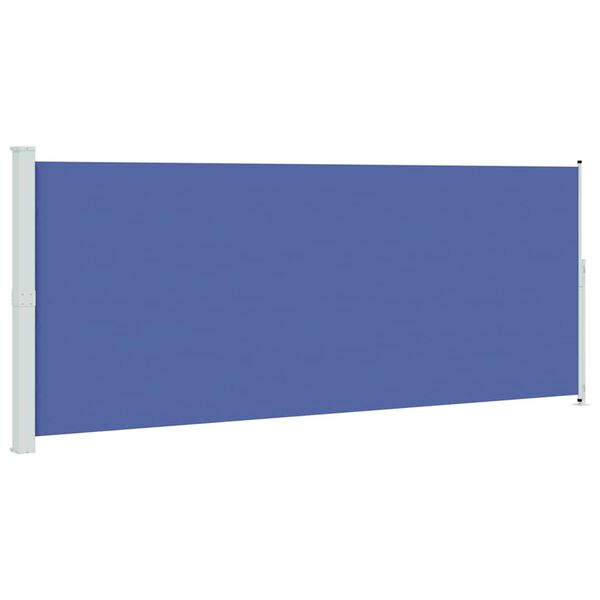 vidaXL Toldo lateral retr&aacute;ctil para patio azul 200x500 cm