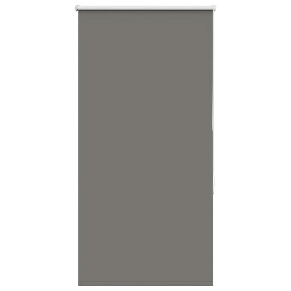vidaXL Estor Enrollable Opaco gris 65x150 cm Tela Ancho 60,7 cm