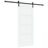 vidaXL Puerta Corredera 86 x 198,5 cm Madera de ingenier&iacute;a