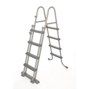 Bestway Escalera para piscina 4 pelda&ntilde;os Flowclear 122 cm 58331