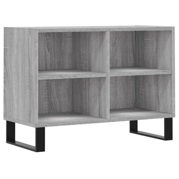 vidaXL Mueble de TV madera de ingenier&iacute;a gris Sonoma 69,5x30x50 cm