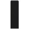 vidaXL Mueble colgante Roble Negro 40 x 29,5 x 100 cm