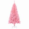 vidaXL &Aacute;rbol de Navidad con 150 LED con soporte Rosa 150 cm PVC
