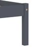 vidaXL Estructura de cama sin colchón madera de pino gris 140x200 cm