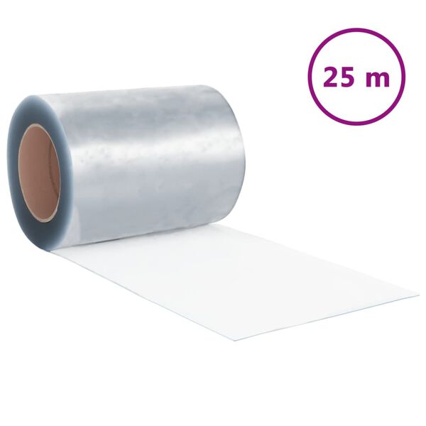vidaXL Rollo de cortina de tiras PVC 2,6mm x 300mm 25 m