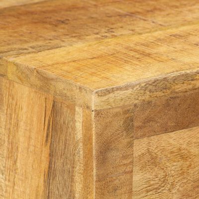 vidaXL Zapatero madera maciza de mango 86x35x55 cm