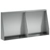 vidaXL Muro de Contenci&oacute;n 2 uds. 40 x 12 x 30 cm Acero Galvanizado