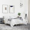 vidaXL Estructura cama madera ingenier&iacute;a metal roble Sonoma 120x190 cm