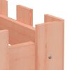 vidaXL Arriate elevado jardín valla madera maciza Douglas 200x30x30 cm
