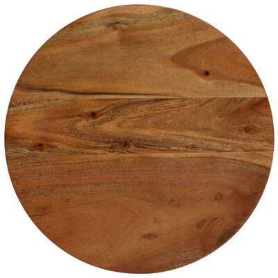 vidaXL Set mesas de centro 3 uds madera maciza acacia acabado sheesham