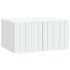 vidaXL Mueble de TV de pared 59,5 x 41 x 30 cm Blanco