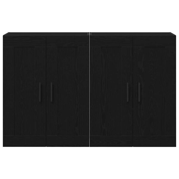 vidaXL Mueble de pared 2 pcs Madera vieja 69,5 x 34 x 90 cm