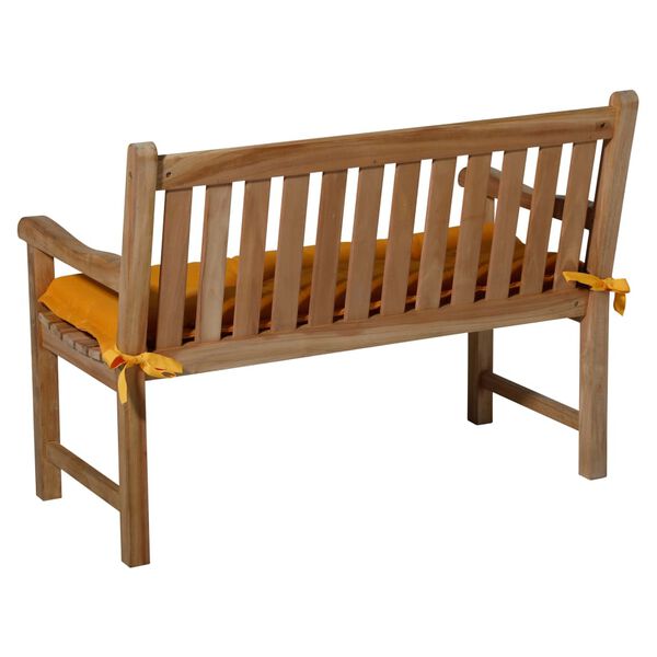 Madison Coj&iacute;n para banco Panama dorado brillo 180x48 cm