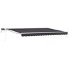 vidaXL Armaz&oacute;n de toldo manual con LEDs 5 x 3 m