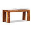 vidaXL Banco de madera maciza de acacia 110x35x45 cm