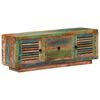 vidaXL Mueble de TV madera maciza reciclada 110x30x40 cm
