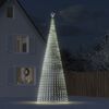 vidaXL &Aacute;rbol de Navidad LED 1544 LEDs blanco fr&iacute;o 500 cm