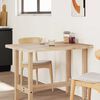 vidaXL Tablero de mesa rectangular madera maciza acacia 80x70x4 cm