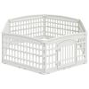 vidaXL Parque Infantil para Perros de 6 Paneles 177,5 x 154,5 x 58 cm