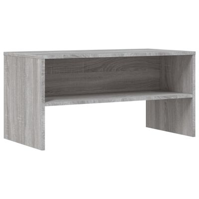 vidaXL Mueble de TV madera de ingeniería gris Sonoma 80x40x40 cm