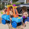Step2 Mesa de agua Car Wash Splash Center multicolor
