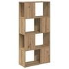 vidaXL Conjunto de mueble de TV 60 x 24 x 125,5 cm Marr&oacute;n