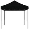 vidaXL Tienda de fiesta plegable Pop-Up negra 440x292x315 cm
