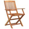 vidaXL Juego de comedor de jard&iacute;n 5 piezas madera maciza de acacia