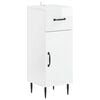 vidaXL Armario de Almacenamiento para Ba&ntilde;o HAARLEM Blanco Brillante