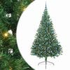 vidaXL &Aacute;rbol de Navidad Artificial Preiluminado Verde 240 cm PVC