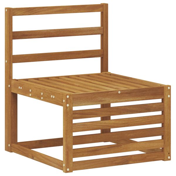 vidaXL Juegos de sof&aacute;s 5 pcs Natural Madera de Acacia S&oacute;lida