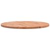 vidaXL Tablero redondo de madera maciza de haya &Oslash;70x2,5 cm