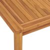 vidaXL Juego de comedor para jard&iacute;n 5 piezas madera maciza de teca