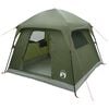 vidaXL Tienda Caba&ntilde;a Verde oliva 244 x 213 x 183 cm Poli&eacute;ster y Acero