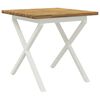 vidaXL Mesa de Comedor Cuadrada 80 x 80 x 75 cm