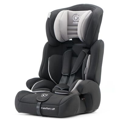 Kinderkraft Silla de bebé para coche COMFORT UP 1+2+3 gris y negro