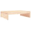 vidaXL Taburete de jard&iacute;n madera maciza de pino 120x80 cm