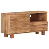 vidaXL Mueble de TV de madera maciza de mango 90x30x45 cm