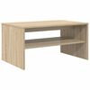 vidaXL Mesa de Caf&eacute; Roble Sonoma 80 x 50 x 40 cm Madera de ingenier&iacute;a