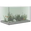 vidaXL Acuario con almacenamiento Transparente 50 x 30 x 30 cm Cristal